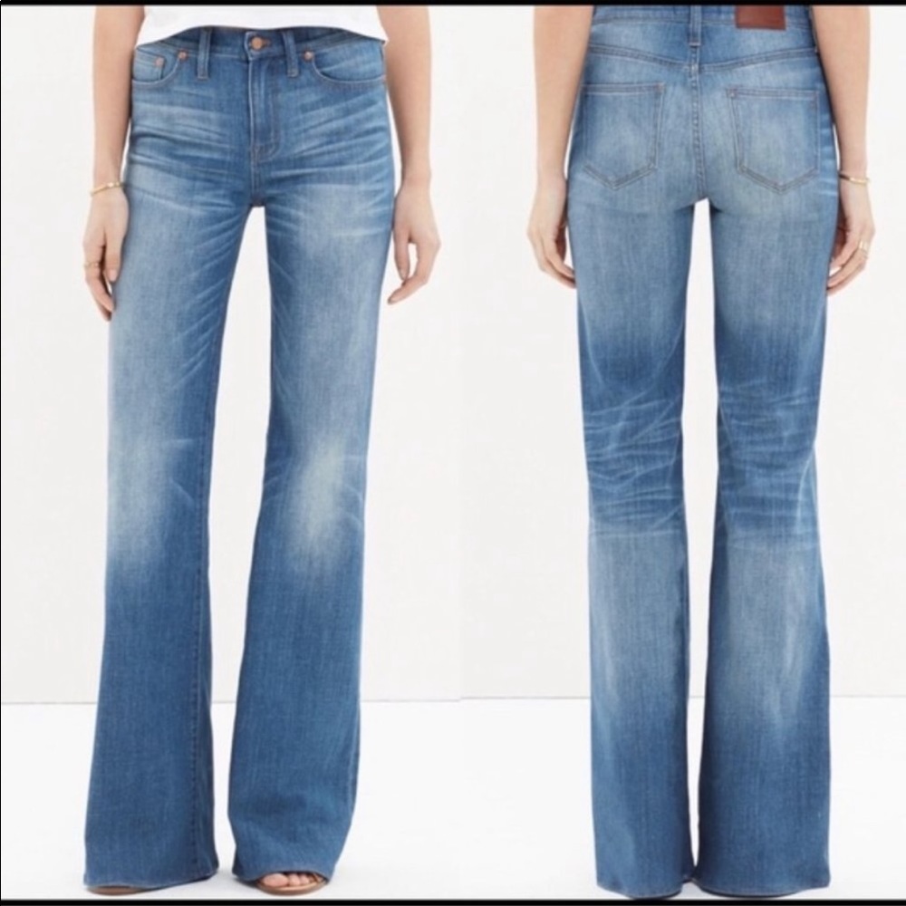 Madewell Flea Market Flare High Rise Jeans NWOT